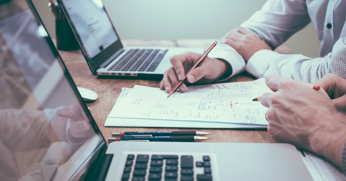 DTC brand founder reviewing flat agency results at a desk
