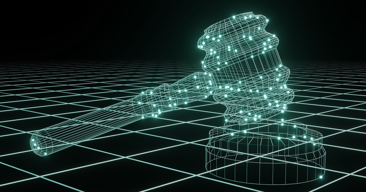 EU AI Act compliance gavel representing AI chatbot disclosure requirements for ecommerce brands